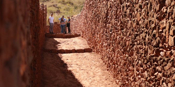 archeologi che camminano