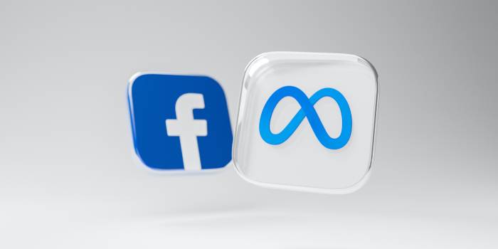 logo di facebook e meta